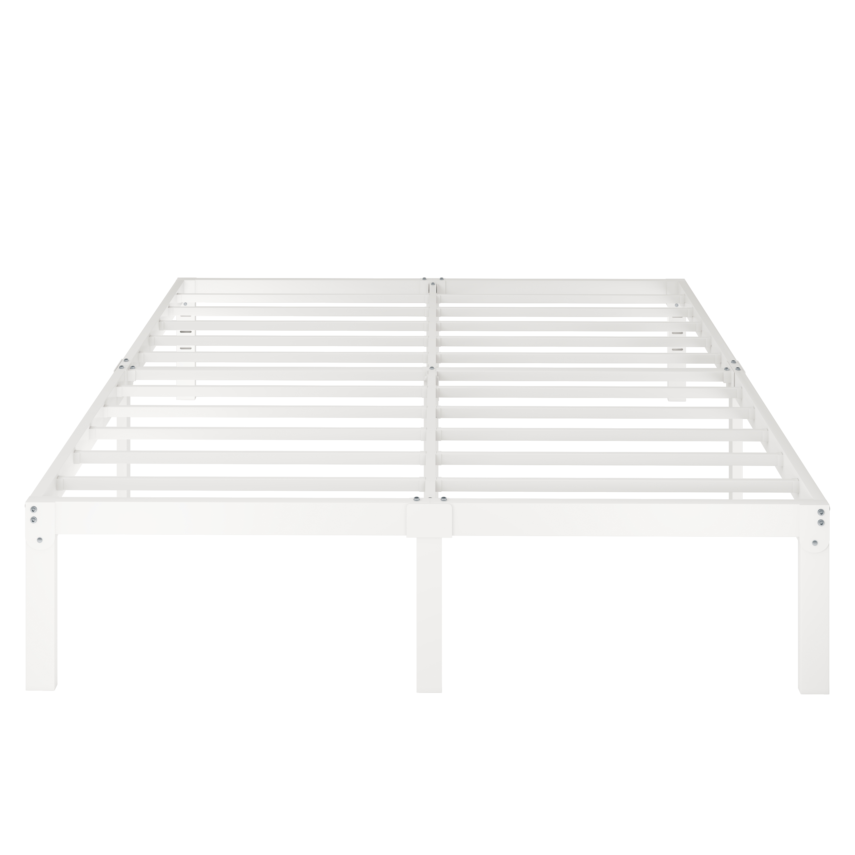 Merrland 14" Bed Frame, Metal Platform Bed with Under-bed Storage, No Box Spring Needed, Easy Assembly, Black