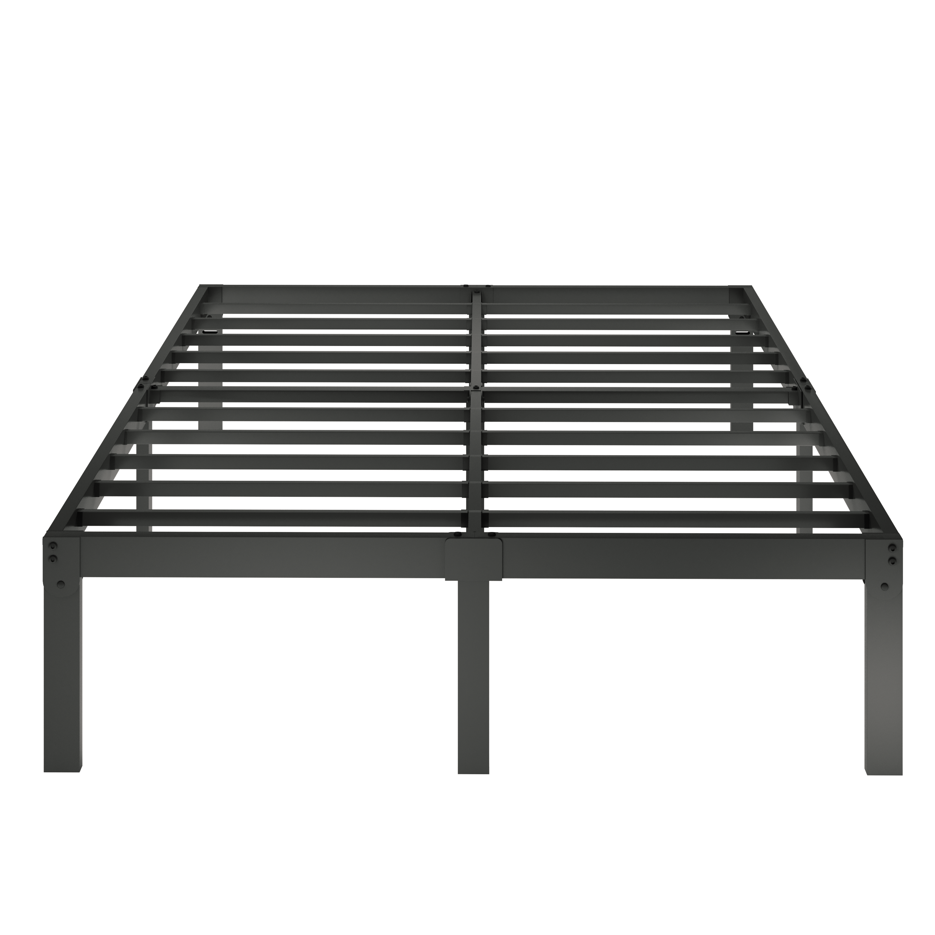 Merrland 14" Metal Platform Bed Frame with Under-bed Storage, Heavy-duty, No Box Spring Needed, Easy Assembly