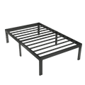 Merrland 14" Bed Frame, Metal Platform Bed with Under-bed Storage, No Box Spring Needed, Easy Assembly, Black