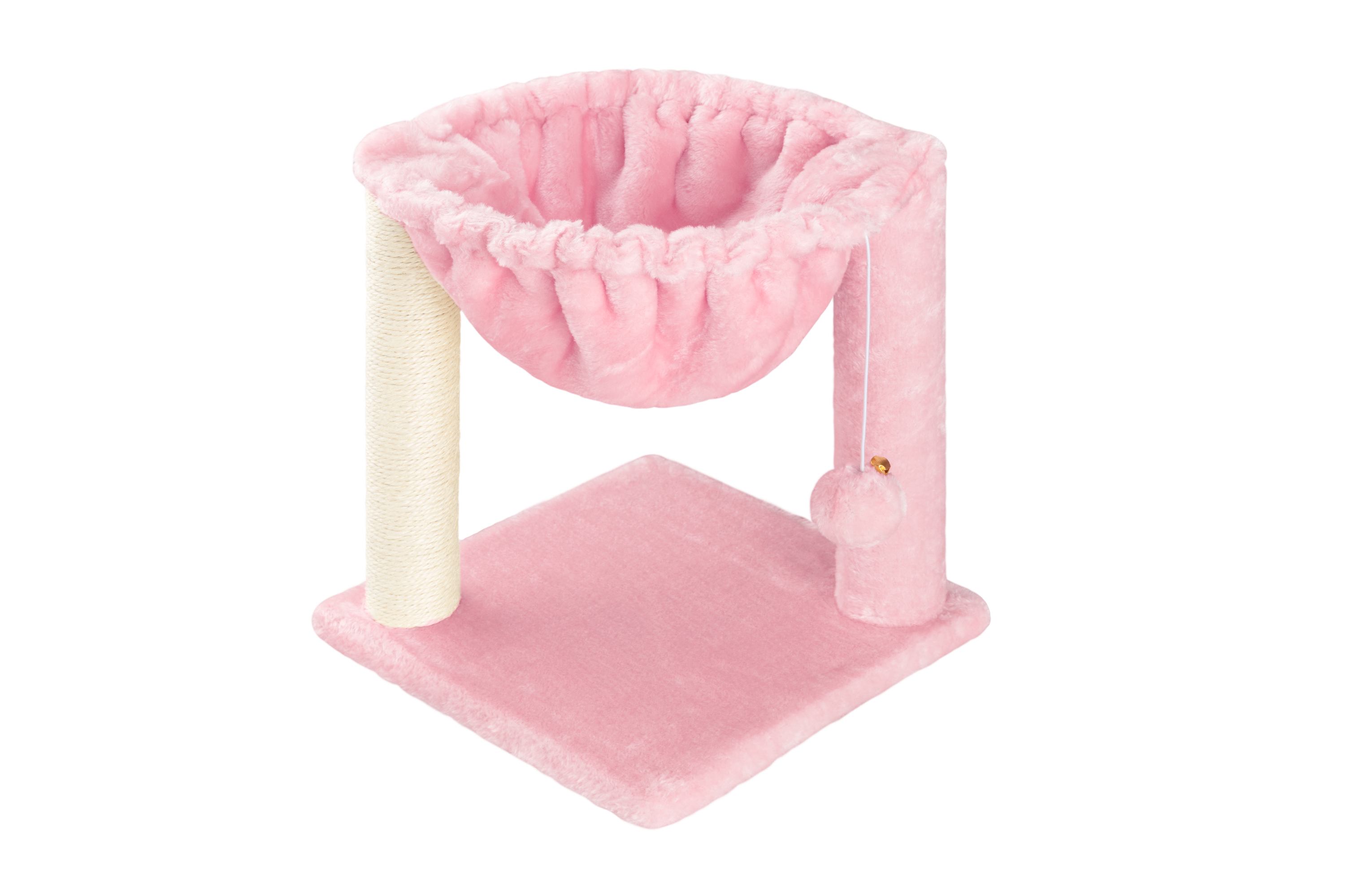 Merrland Small Cat Tree Tower with Scratching Post and Hammock for Indoor Cats