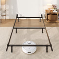 Merrland Heavy Duty Metal Bed Frame, 9-Leg Support for Box Spring & Mattress, 2000-lb Capacity, Black